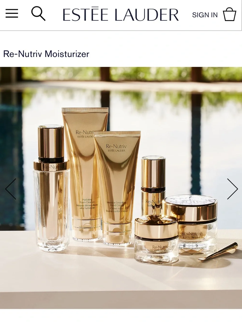 Estée Lauder are-Nutiv ultimate diamond creme